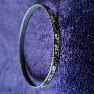 Vintage designer Michaela Frey Team bangle bracelet